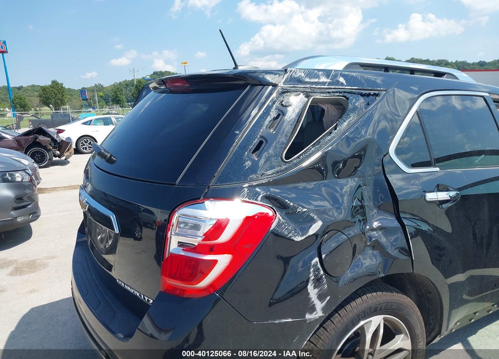 2016 CHEVROLET EQUINOX LTZ VIN: 2GNFLGEKXG6213633