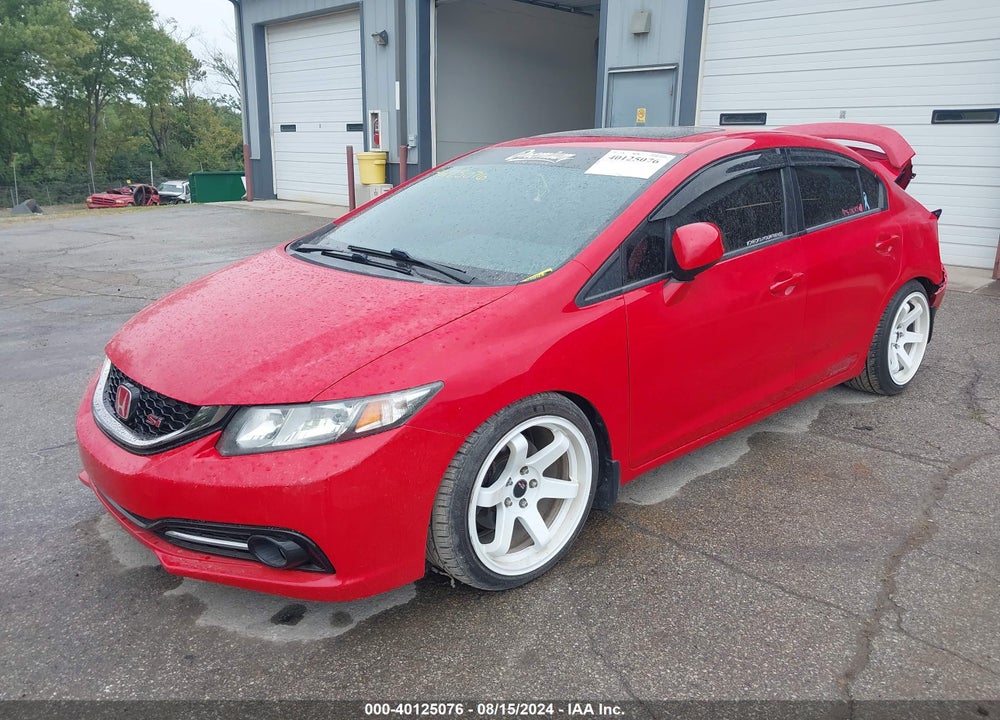 2013 HONDA CIVIC SI VIN: 2HGFB6E56DH709742