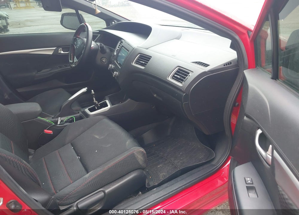 2013 HONDA CIVIC SI VIN: 2HGFB6E56DH709742