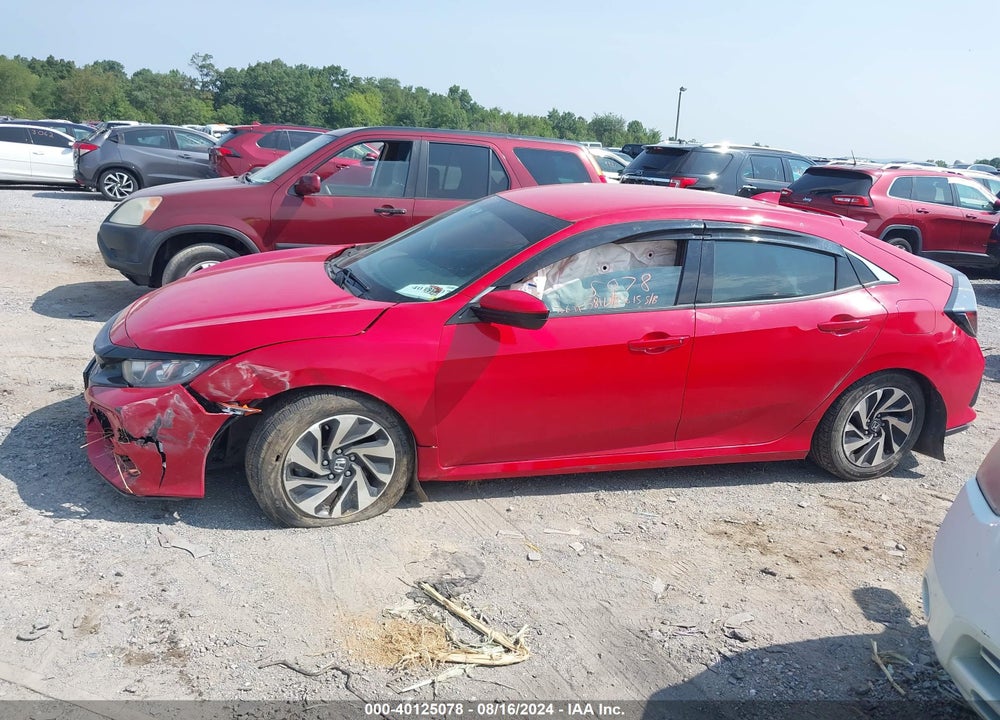 2017 HONDA CIVIC LX VIN: SHHFK7H28HU220100
