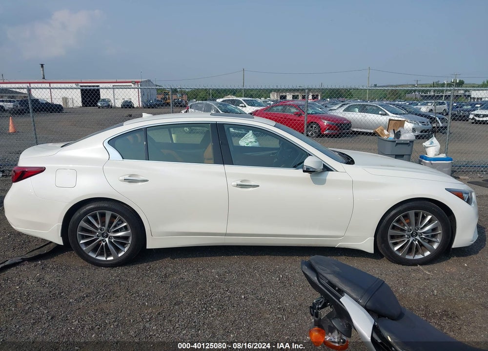 2024 INFINITI Q50 LUXE AWD VIN: JN1EV7BR5RM630021
