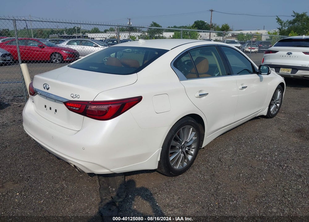 2024 INFINITI Q50 LUXE AWD VIN: JN1EV7BR5RM630021