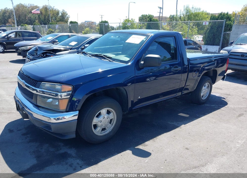 2007 CHEVROLET COLORADO LS VIN: 1GCCS149X78176930