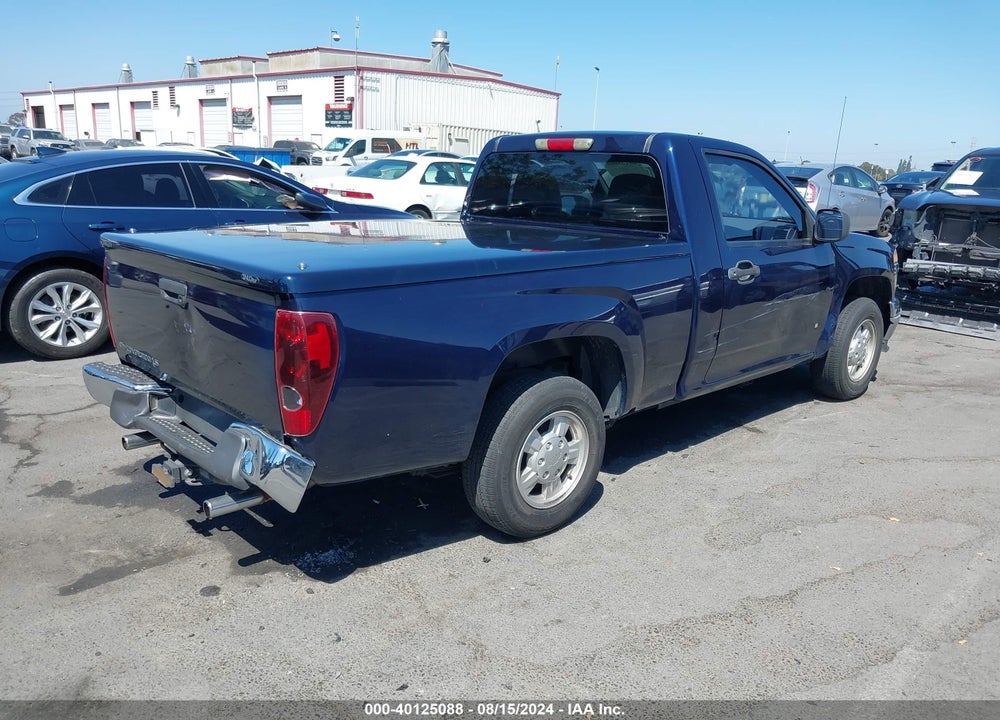 2007 CHEVROLET COLORADO LS VIN: 1GCCS149X78176930