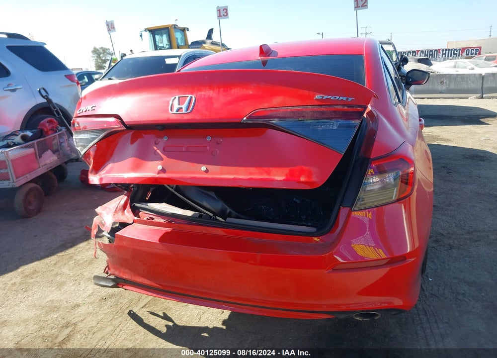 2023 HONDA CIVIC SPORT VIN: 2HGFE2F51PH510357