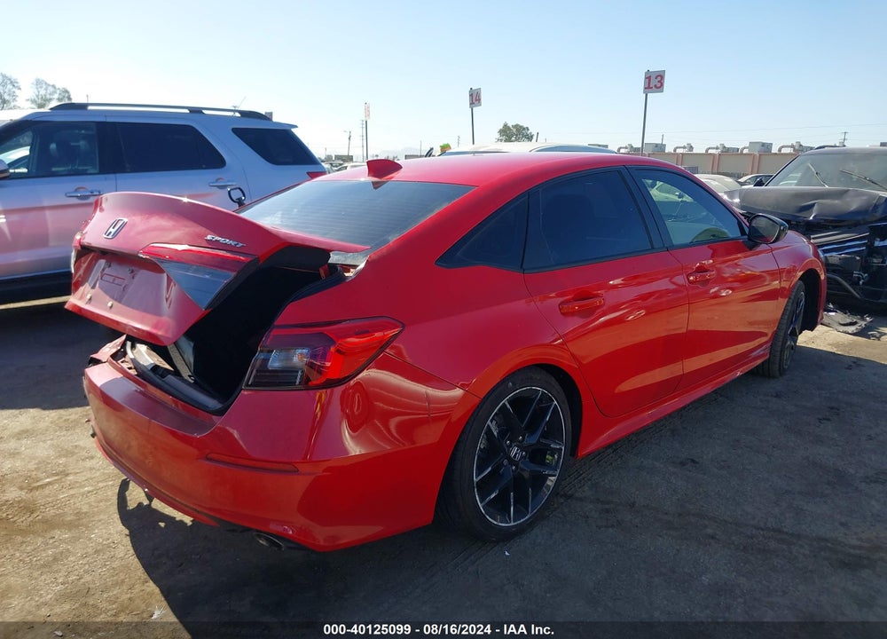 2023 HONDA CIVIC SPORT VIN: 2HGFE2F51PH510357