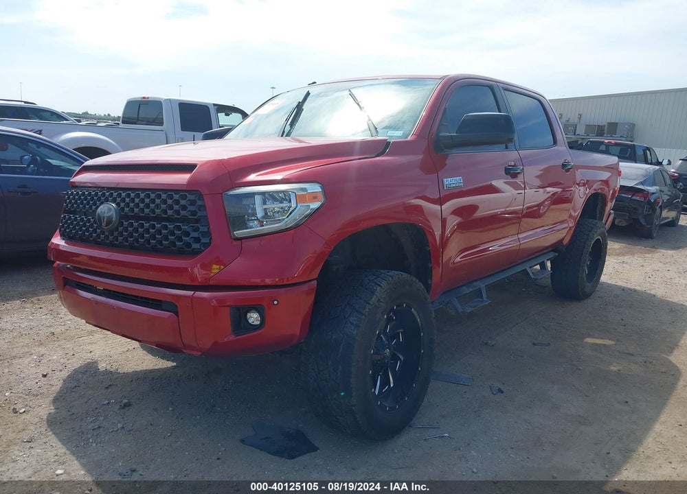 2018 TOYOTA TUNDRA PLATINUM 5.7L V8 VIN: 5TFAW5F11JX730766