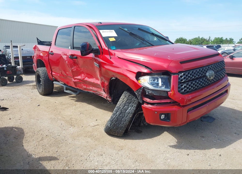 2018 TOYOTA TUNDRA PLATINUM 5.7L V8 VIN: 5TFAW5F11JX730766