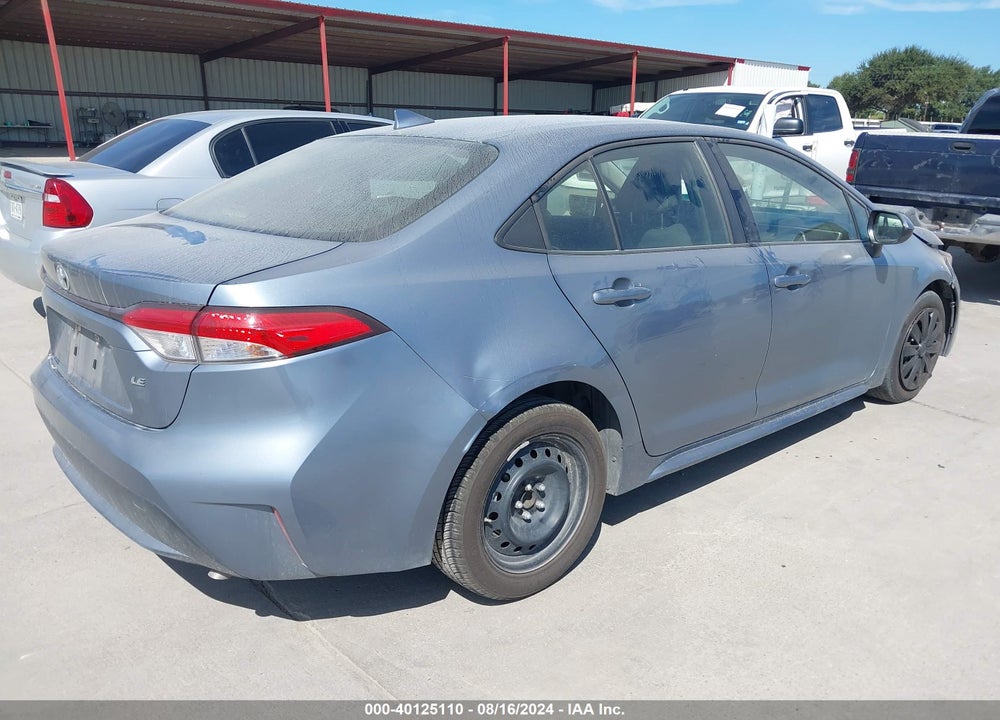 2020 TOYOTA COROLLA LE VIN: JTDEPRAE7LJ052451