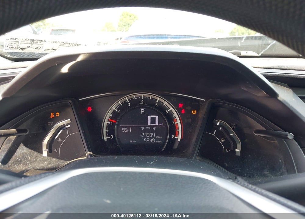 2016 HONDA CIVIC LX VIN: 19XFC2F53GE219682