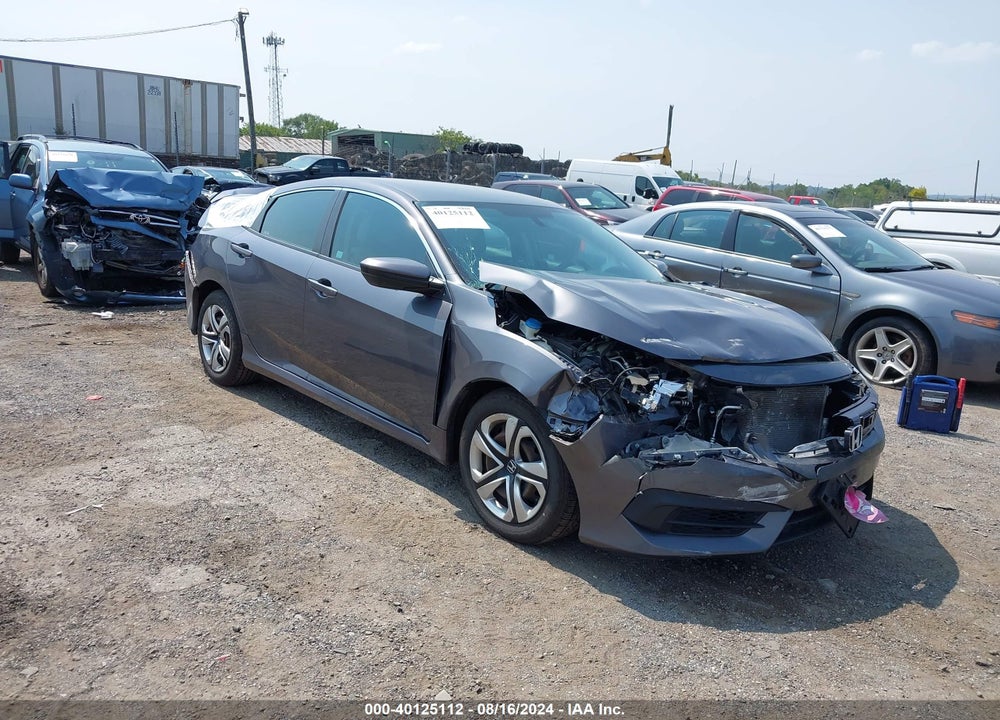2016 HONDA CIVIC LX VIN: 19XFC2F53GE219682