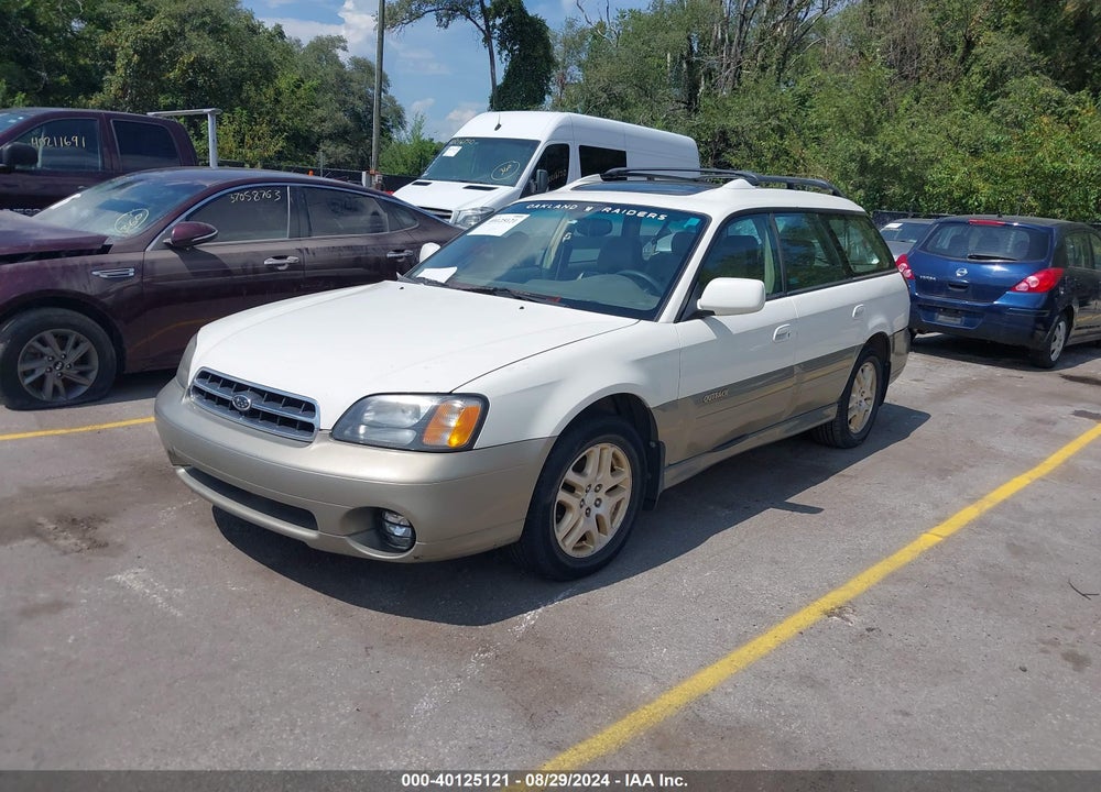 2000 SUBARU OUTBACK LIMITED VIN: 4S3BH6860Y7647157