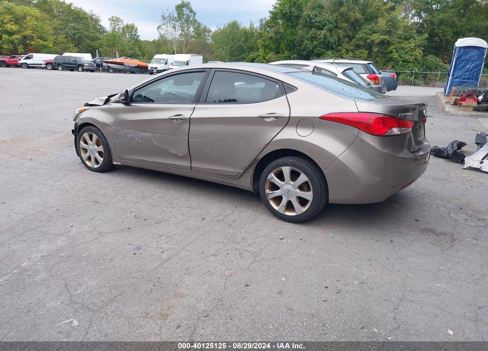 2013 HYUNDAI ELANTRA LIMITED VIN: 5NPDH4AE8DH429214