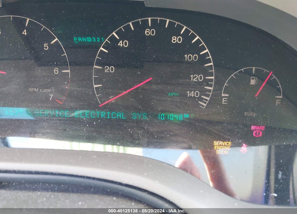 2001 CADILLAC SEVILLE SLS W/TX7 VIN: 1G6KS54Y91U129609
