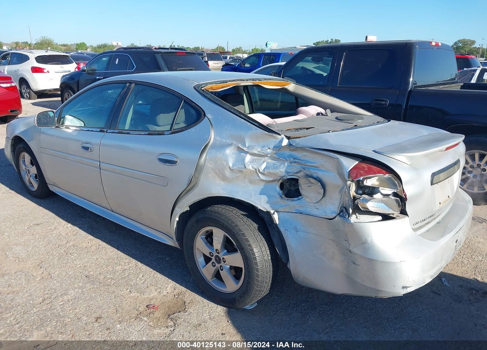 2005 PONTIAC GRAND PRIX VIN: 2G2WP522251323659
