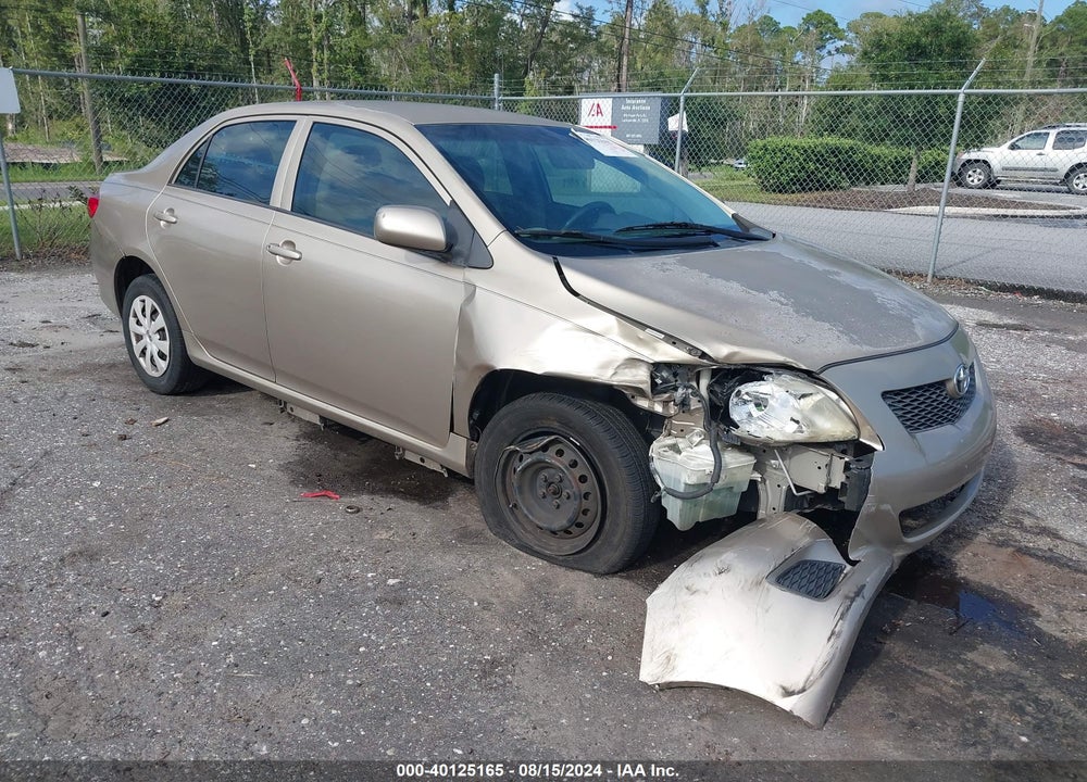 2009 TOYOTA COROLLA LE VIN: 1NXBU40E29Z068852