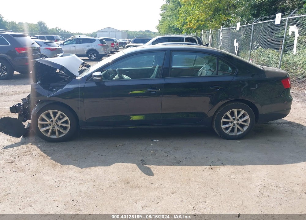2012 VOLKSWAGEN JETTA 2.5L SE VIN: 3VWDP7AJ7CM349054