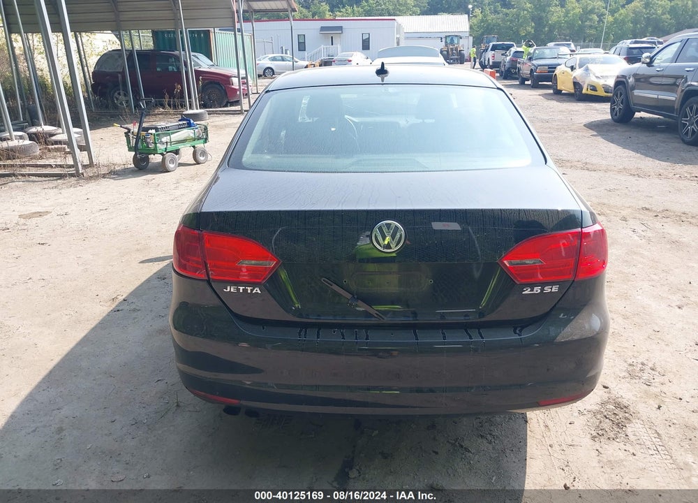 2012 VOLKSWAGEN JETTA 2.5L SE VIN: 3VWDP7AJ7CM349054