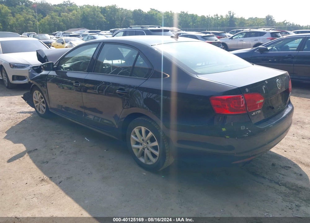 2012 VOLKSWAGEN JETTA 2.5L SE VIN: 3VWDP7AJ7CM349054