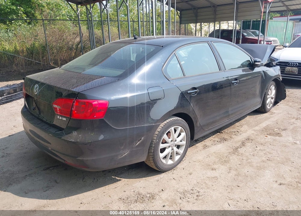 2012 VOLKSWAGEN JETTA 2.5L SE VIN: 3VWDP7AJ7CM349054