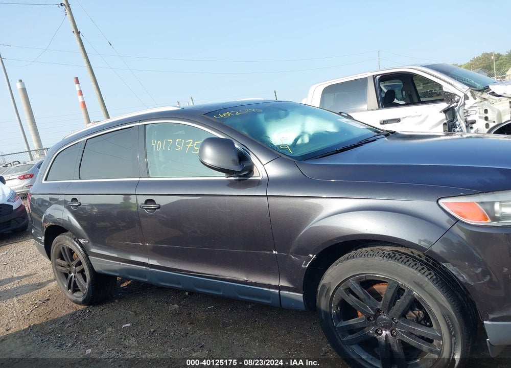 2007 AUDI Q7 3.6 PREMIUM VIN: WA1BY74L67D070386