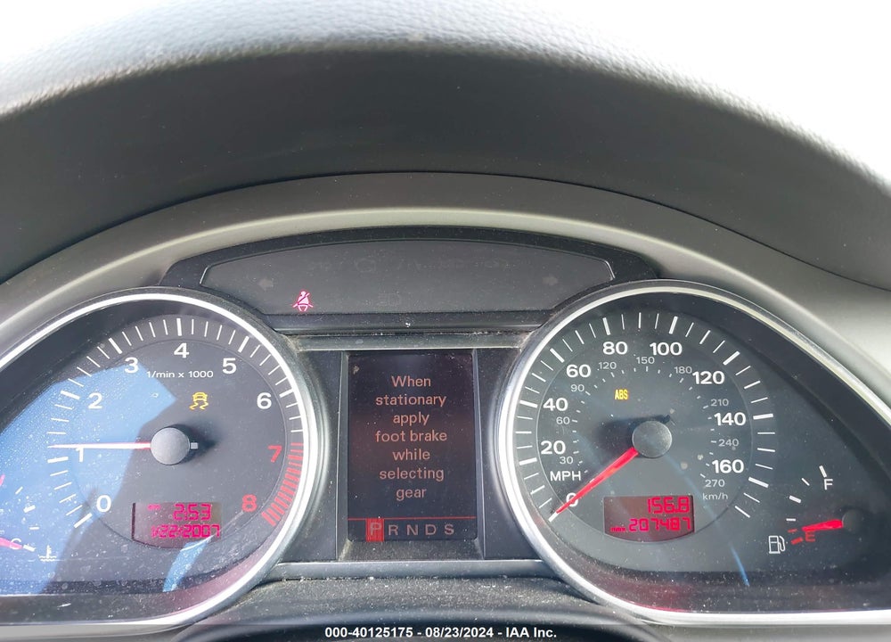 2007 AUDI Q7 3.6 PREMIUM VIN: WA1BY74L67D070386