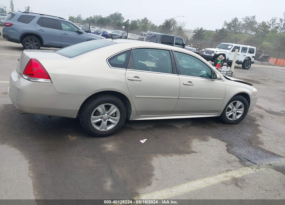 2012 CHEVROLET IMPALA LS VIN: 2G1WA5E30C1283850