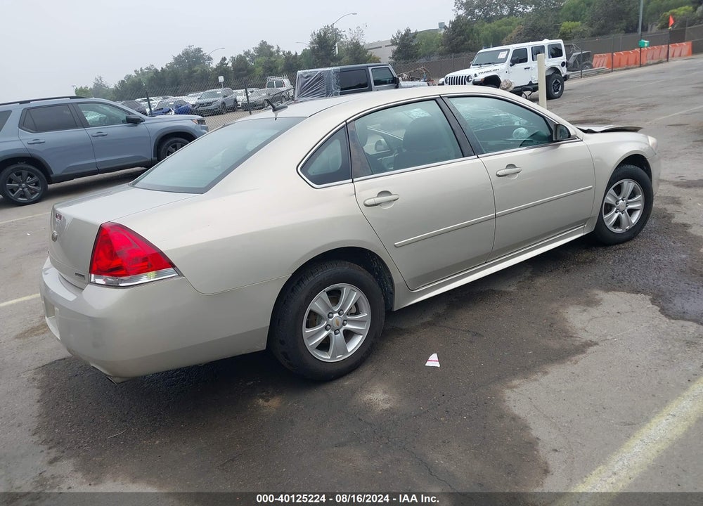 2012 CHEVROLET IMPALA LS VIN: 2G1WA5E30C1283850