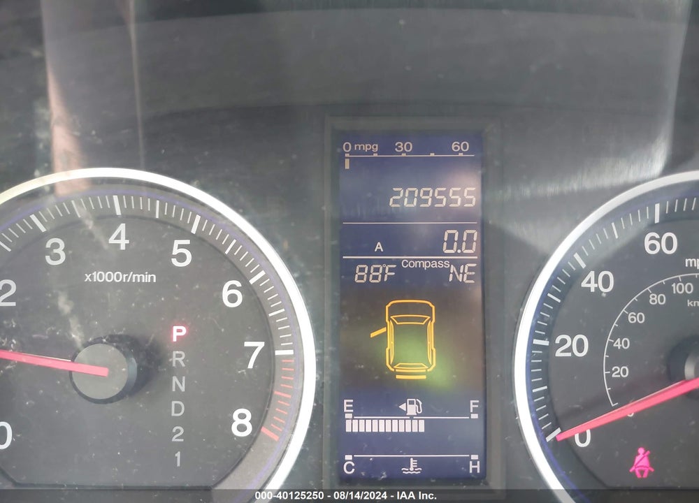 2011 HONDA CR-V EX VIN: 5J6RE3H59BL009026