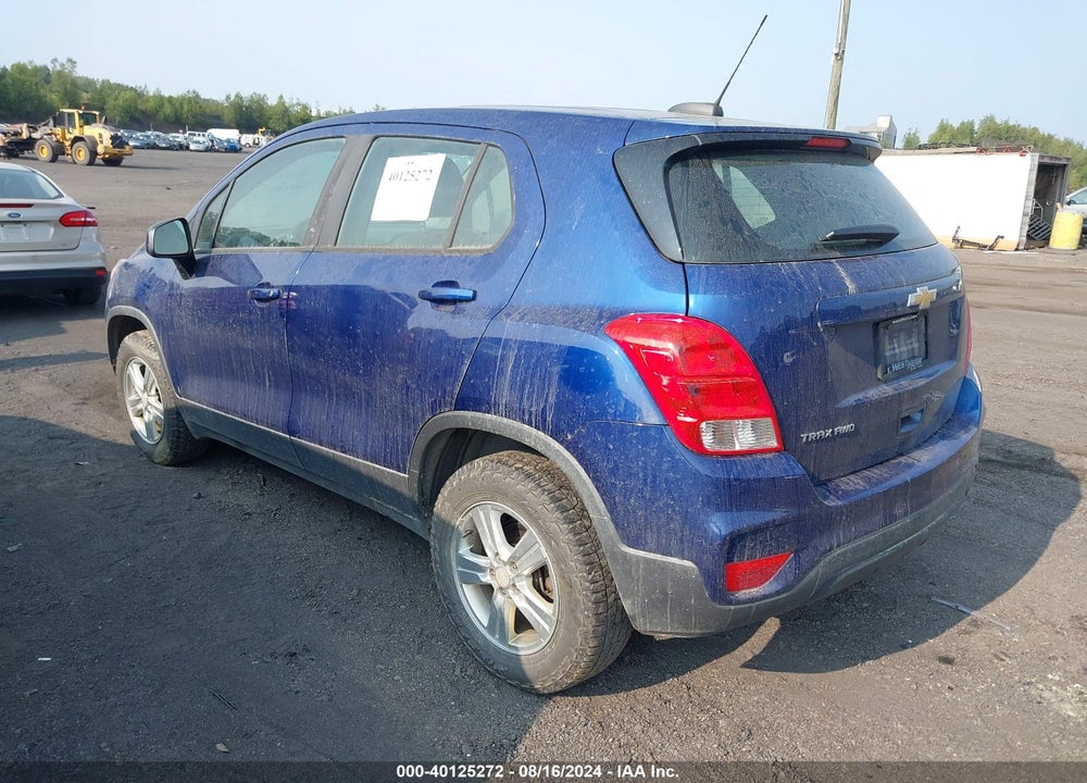 2017 CHEVROLET TRAX LS VIN: 3GNCJNSB3HL199332