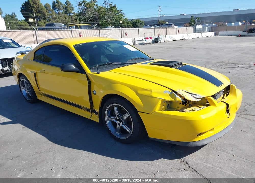 2004 FORD MUSTANG MACH 1 VIN: 1FAFP42R04F190643