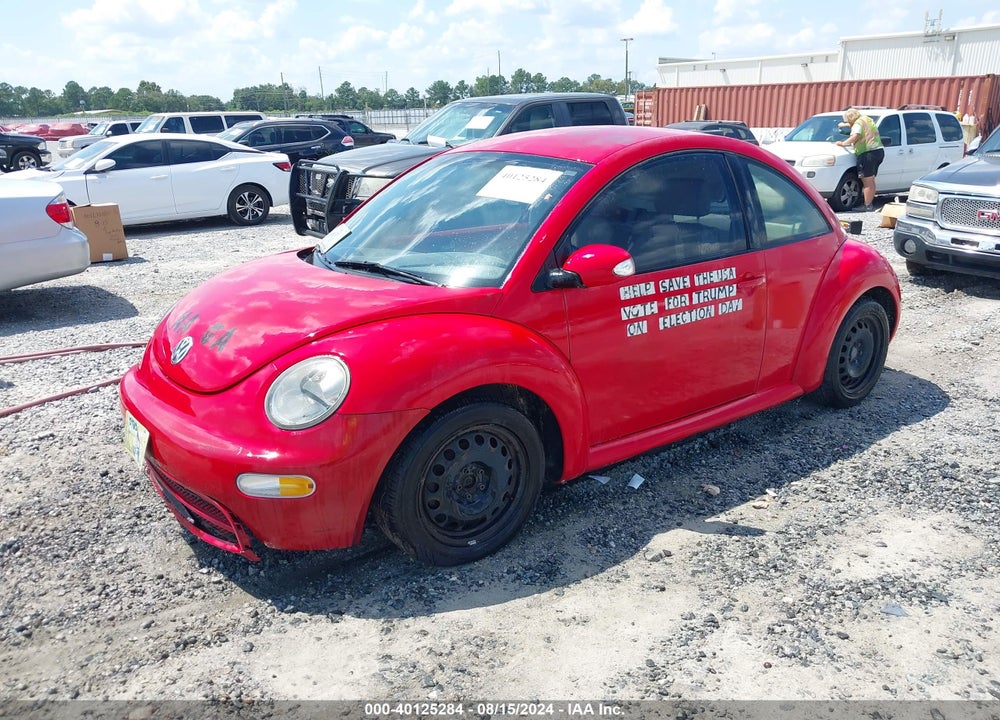 2005 VOLKSWAGEN NEW BEETLE GL VIN: 3VWBK31C65M414320