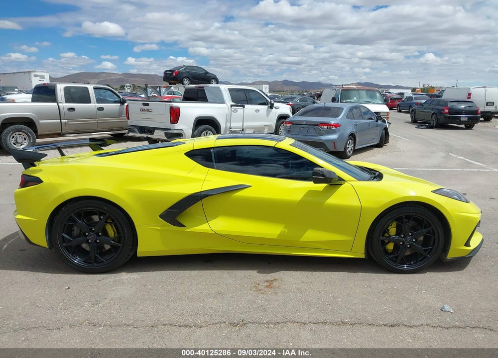 2020 CHEVROLET CORVETTE STINGRAY RWD 3LT VIN: 1G1Y82D47L5105722