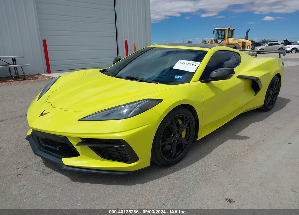 2020 CHEVROLET CORVETTE STINGRAY RWD 3LT VIN: 1G1Y82D47L5105722