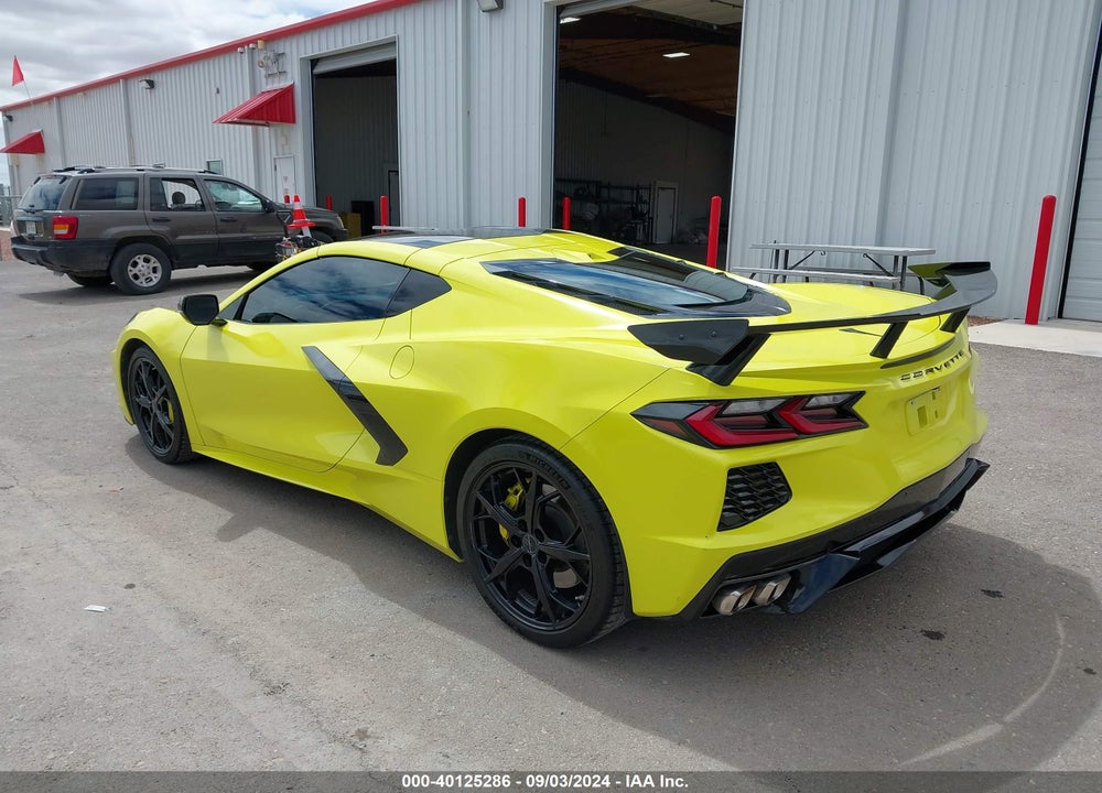 2020 CHEVROLET CORVETTE STINGRAY RWD 3LT VIN: 1G1Y82D47L5105722