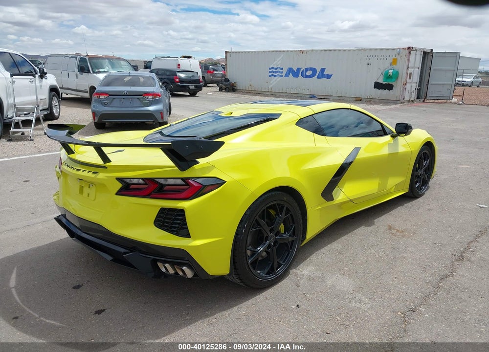 2020 CHEVROLET CORVETTE STINGRAY RWD 3LT VIN: 1G1Y82D47L5105722