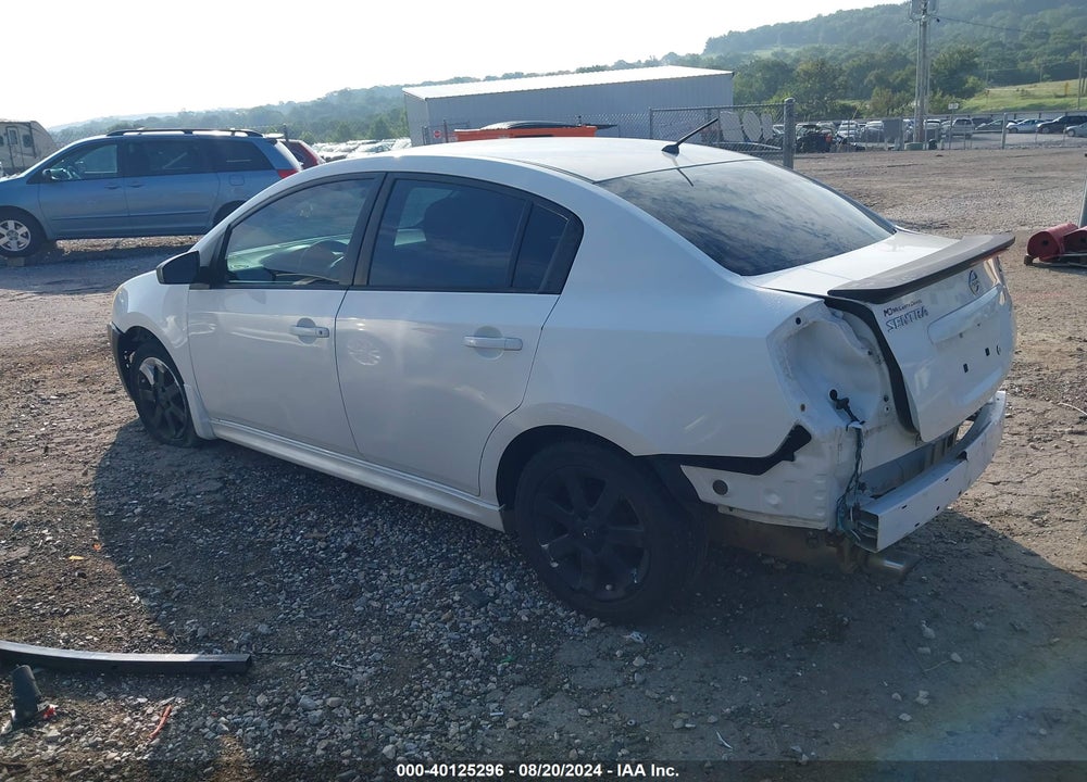 2012 NISSAN SENTRA 2.0 SR VIN: 3N1AB6AP5CL730459