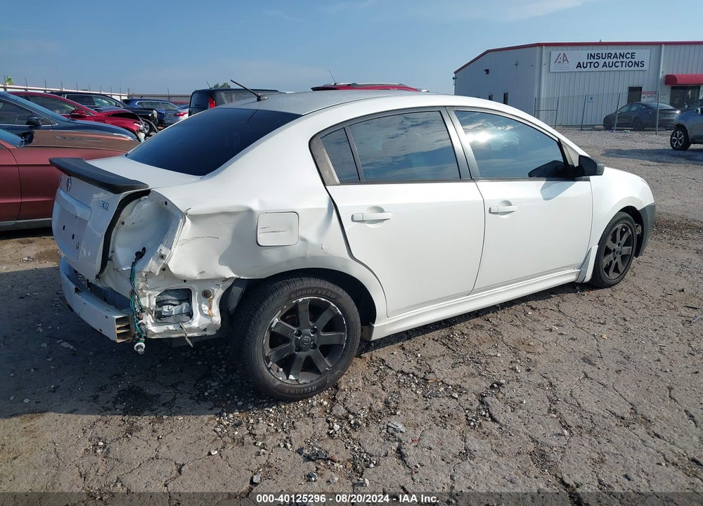 2012 NISSAN SENTRA 2.0 SR VIN: 3N1AB6AP5CL730459