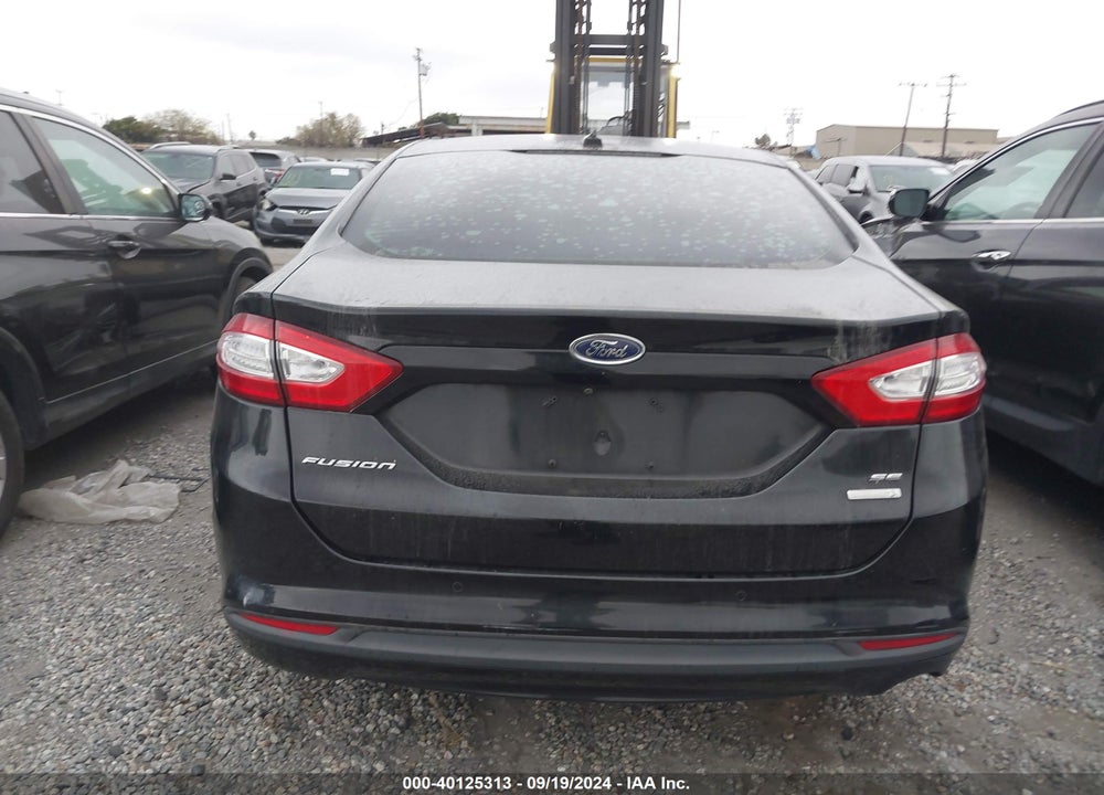 2016 FORD FUSION SE VIN: 3FA6P0HD9GR281535