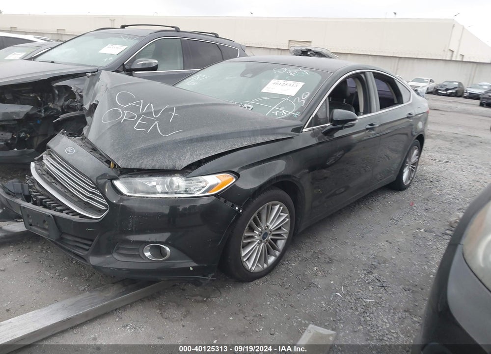 2016 FORD FUSION SE VIN: 3FA6P0HD9GR281535