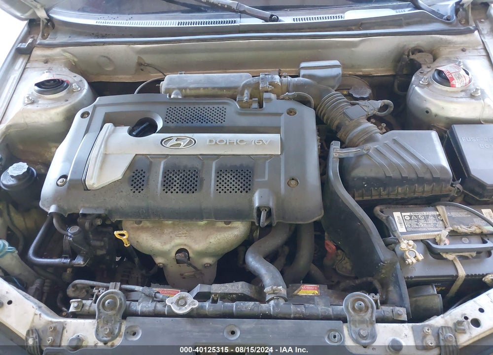 2005 HYUNDAI ELANTRA GLS/GT VIN: KMHDN46D45U057348