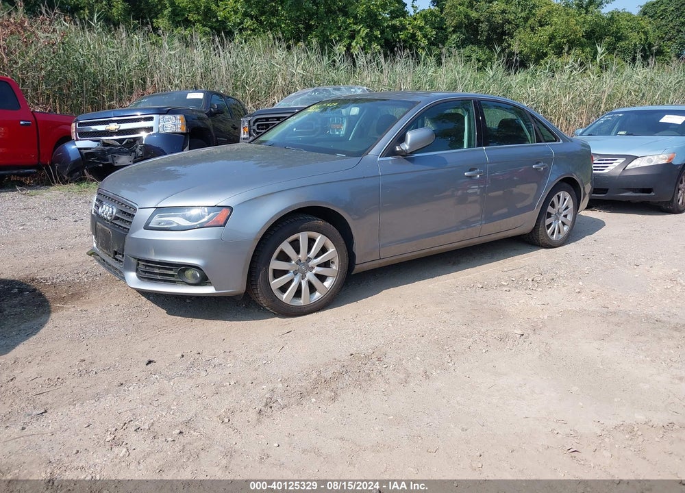 2011 AUDI A4 2.0T PREMIUM VIN: WAUFFAFL9BN023571