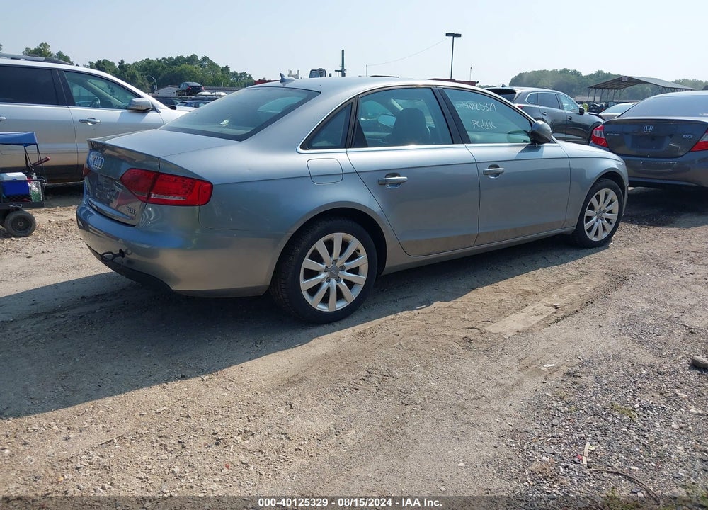 2011 AUDI A4 2.0T PREMIUM VIN: WAUFFAFL9BN023571