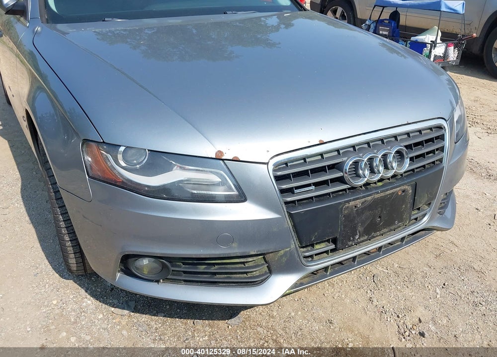 2011 AUDI A4 2.0T PREMIUM VIN: WAUFFAFL9BN023571