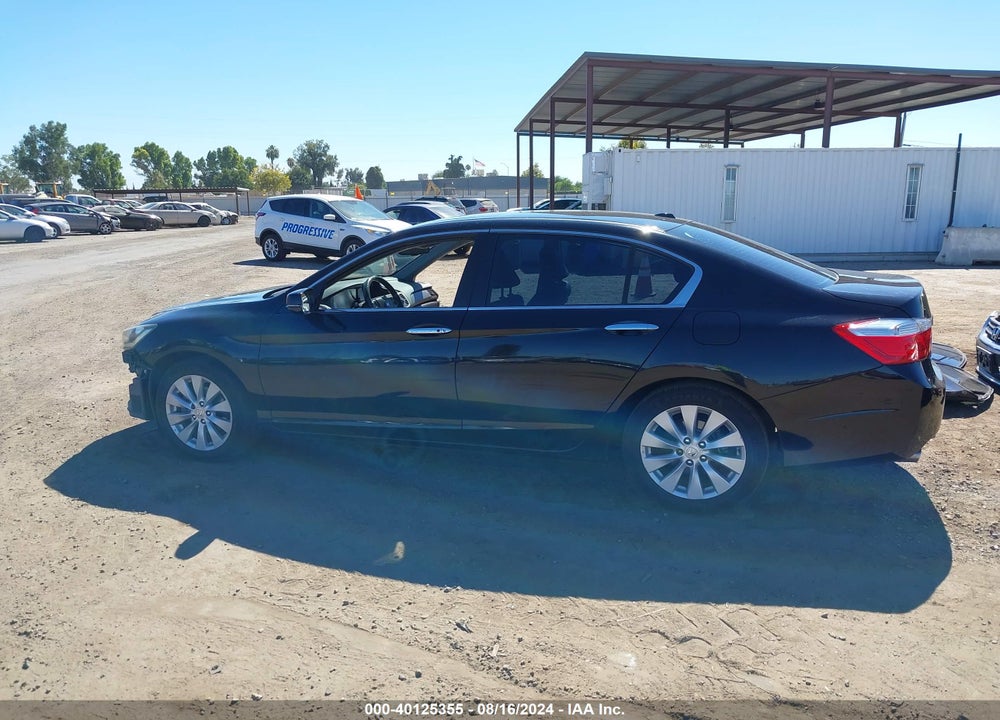 2014 HONDA ACCORD EX-L V-6 VIN: 1HGCR3F84EA023558