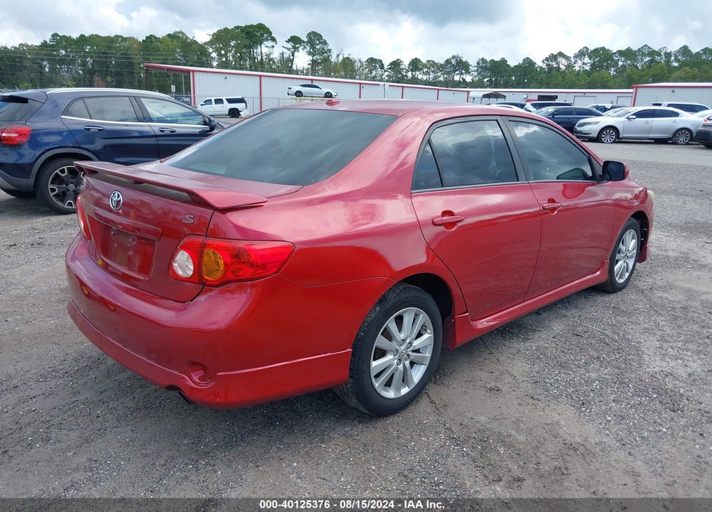 2010 TOYOTA COROLLA S VIN: 2T1BU4EE0AC475793