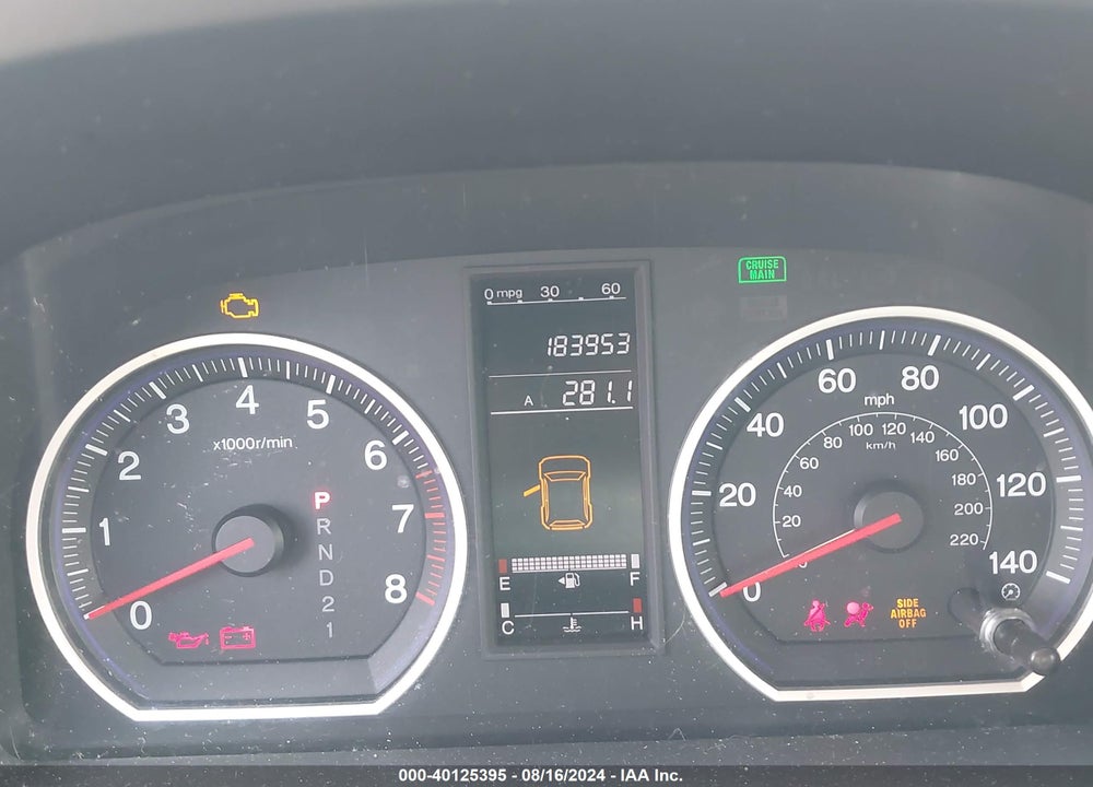 2008 HONDA CR-V LX VIN: 5J6RE48308L011664