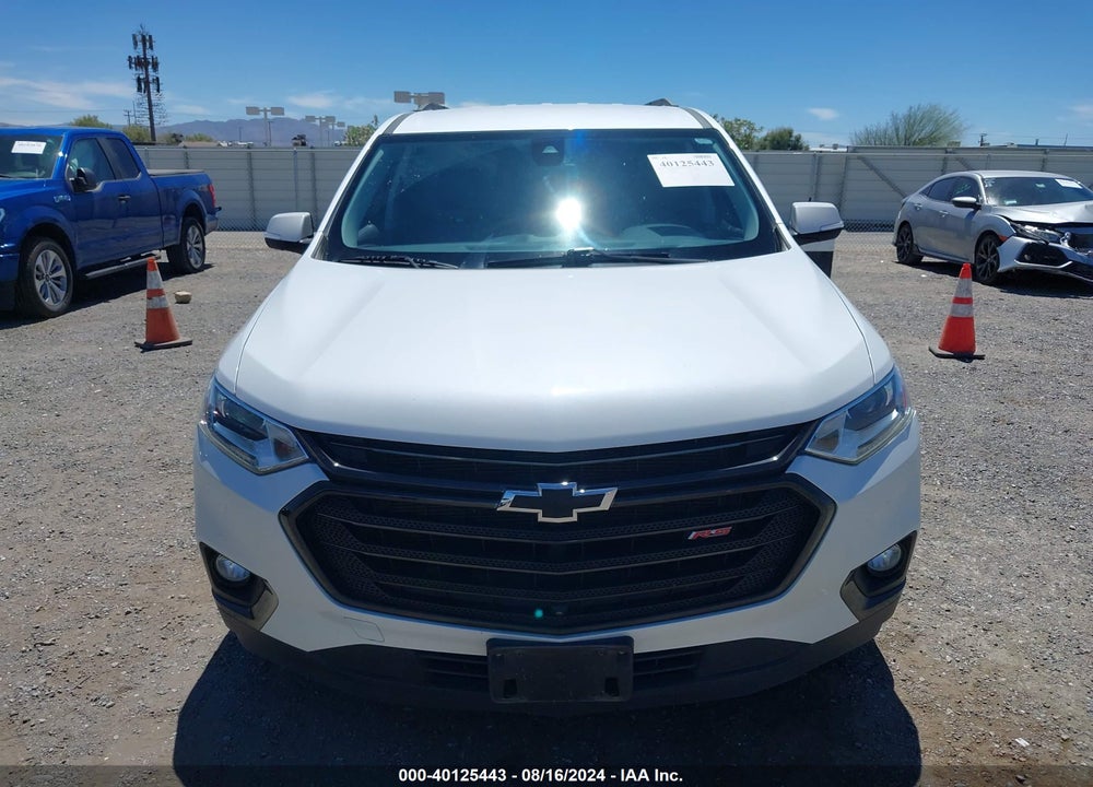 2021 CHEVROLET TRAVERSE FWD RS VIN: 1GNERJKW5MJ252501