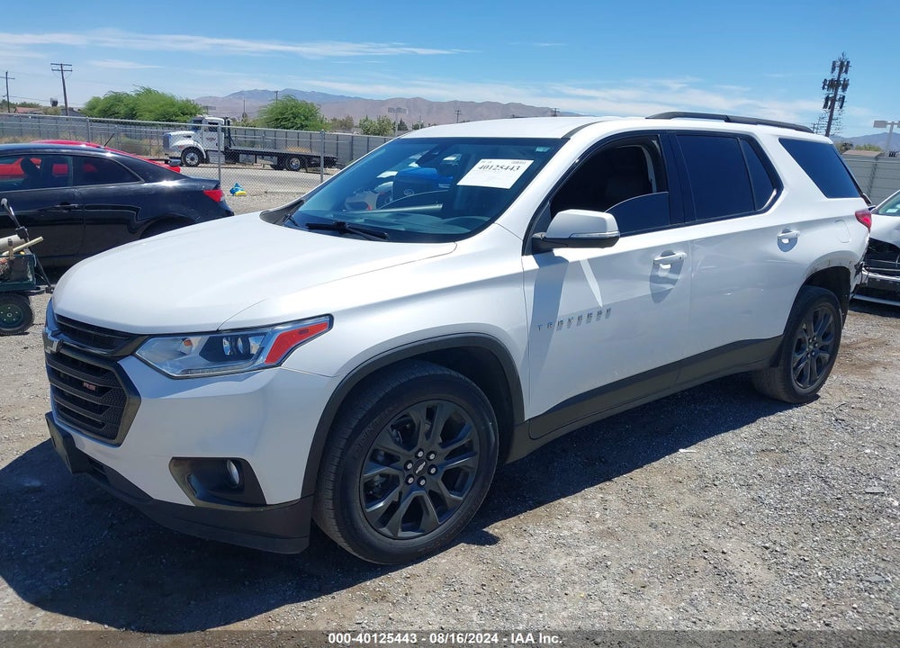 2021 CHEVROLET TRAVERSE FWD RS VIN: 1GNERJKW5MJ252501