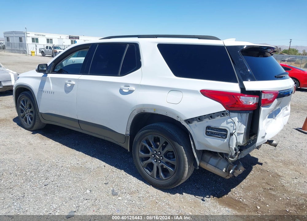 2021 CHEVROLET TRAVERSE FWD RS VIN: 1GNERJKW5MJ252501